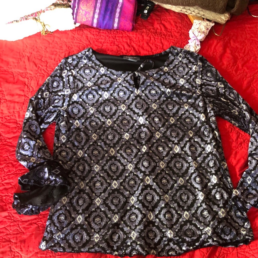 Navy Blouse